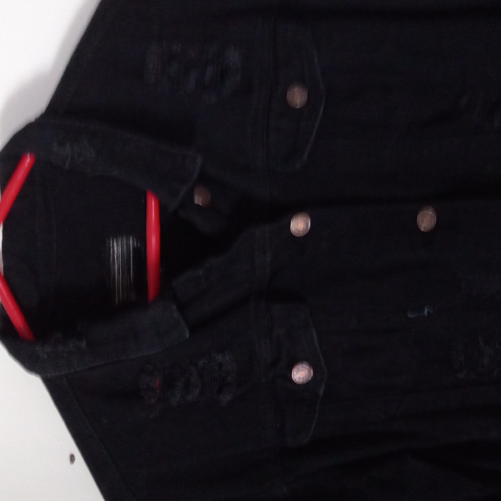 Distressed button down - Picture 2 of 4